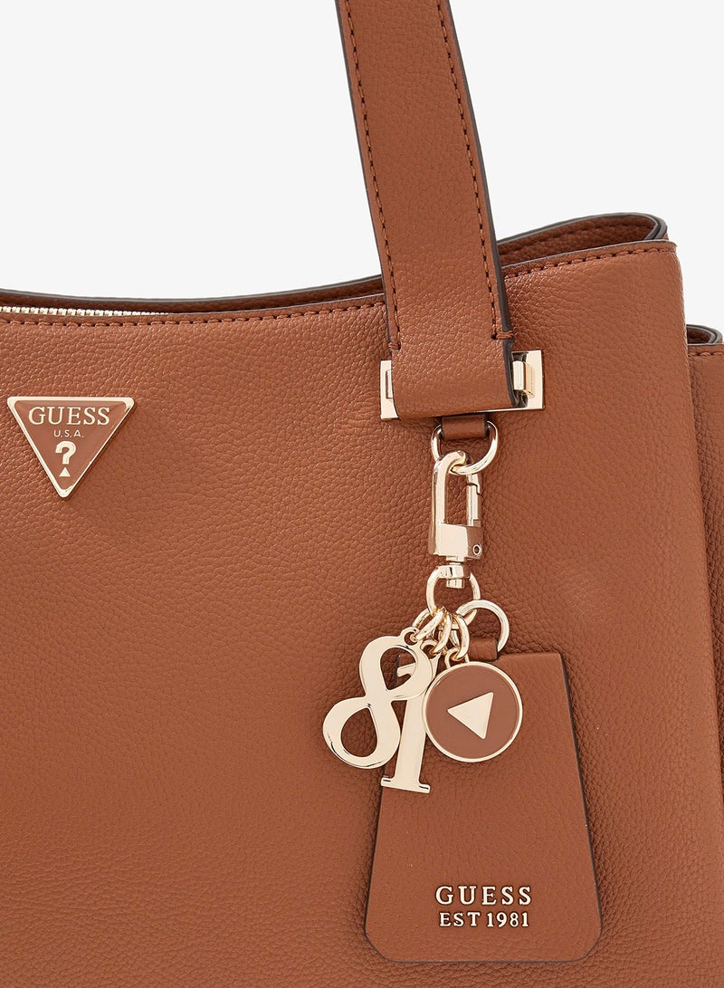 GUESS Evie Girlfriend Carryall Satchel - Image 3